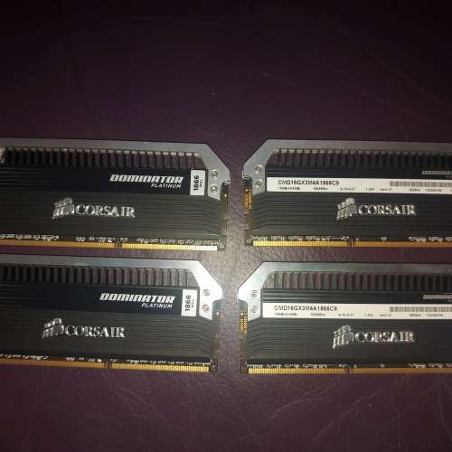 Corsair Dominator Platinum CMD16GX3M4A1866C9 16GB Kit (4 X 4GB) DDR3-1866MHz