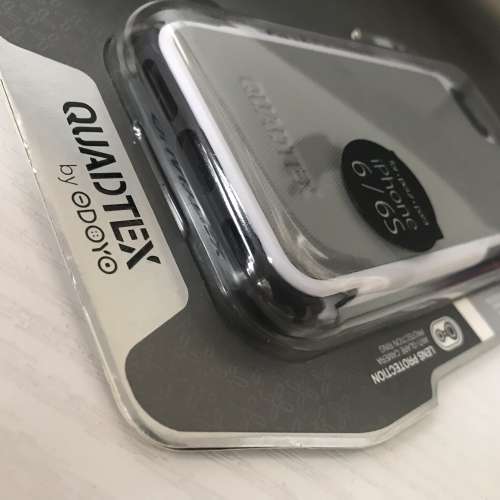 📱ODOYO QUADMAX for iPhone 6/6S Protective Case NEW 全新 手機殼 保護套 白/灰 📱