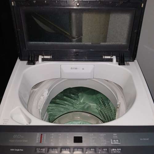 8成新Panasonic 樂聲8公斤洗衣機