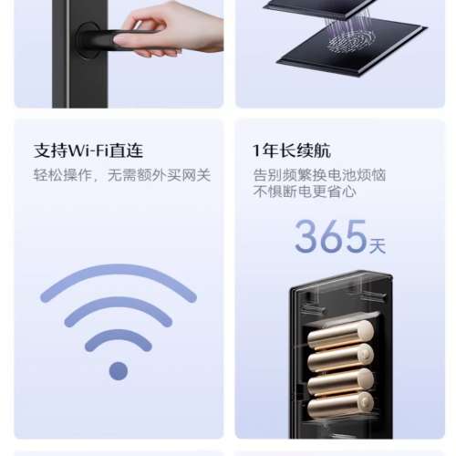 【代淘免運費】德施曼指紋鎖家用防盜門密碼鎖機械密碼電子智能鎖小嘀V20新品