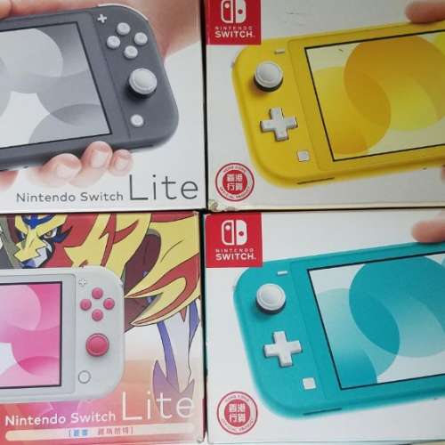 switch lite 95%new開心版雙系統！1018好評 switch銷量全場第一！穩定黑商店，最新...