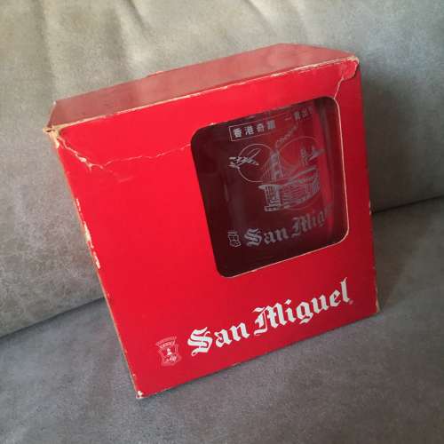 🍺 SAN MIGUEL SEVER ELEVEN Beer Glass NEW 全新 生力啤 7-11 啤酒玻璃杯 🍺