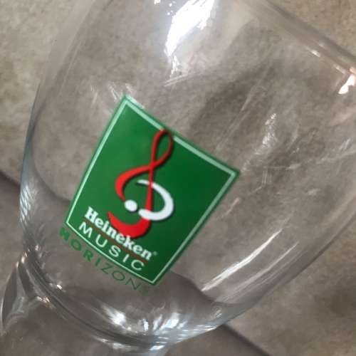 🍺 HEINEKEN Music Horizons Beer Glass NEW 全新 喜力 音樂  啤酒 玻璃杯🍺