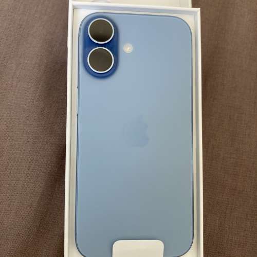 全新iPhone 17 256GB mist blue藍 已開封