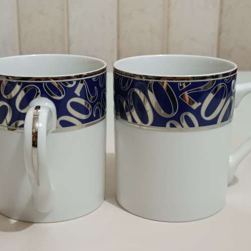 全新 MILLENNIUM Tea/Coffee Mug/Cup  千禧年紀念杯 壹對 (Original Design by TIF...