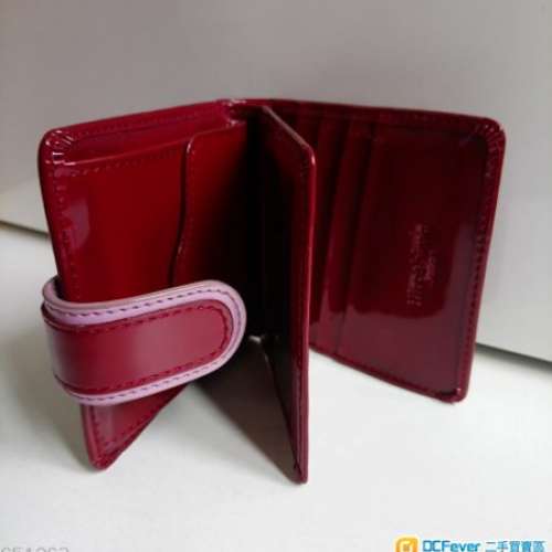 Hiroshima Japan 銀包（棗紅色）