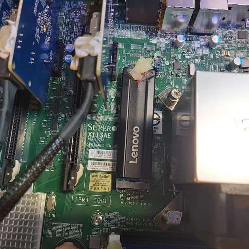 SUPER X11SAE底板/E3 1225V6 /16GB DDR4/128GB M.2 nvme /24bay機箱/1300w 火牛+4...