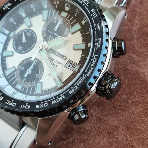 Seiko 電子石英計時表（40mm,7T92)