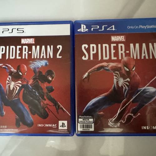港版 PS5/PS4 Spiderman 2 & Spiderman 蜘蛛俠 2 & 蜘蛛俠 (組合價請看內文)