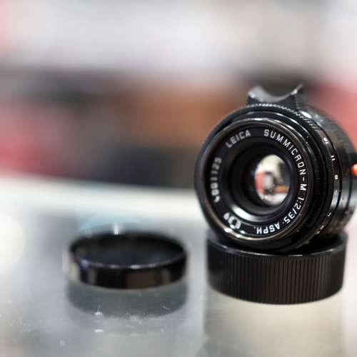 Leica Summicron-M 35mm F/2 Asph Black Paint