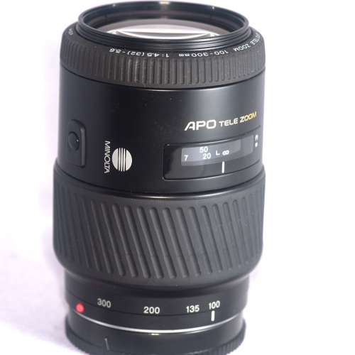 Minolta AF APO Tele Zoom 100-300mm F4.5-5.6  (95% new) Sony a-mount/Minolta相機