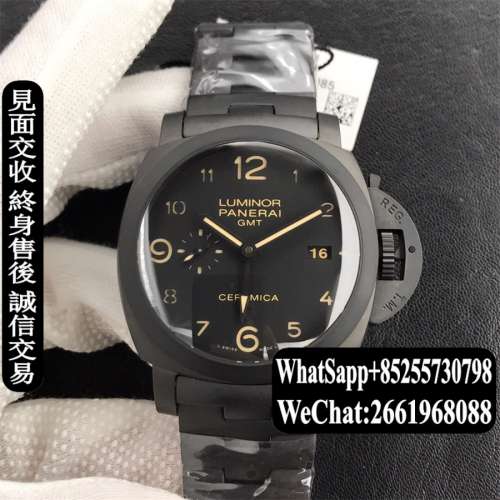 沛納海 Panerai Luminor GMT PAM438 44mm 全陶瓷殼