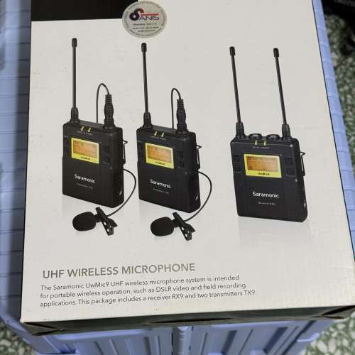 Saramonic 無線咪 2發1收