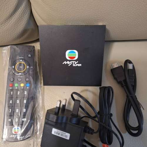 A12新款 Mytv Super TVB Box 有遙控器 火牛 HDMI線 即睇20個電視節目 已售出幾十套