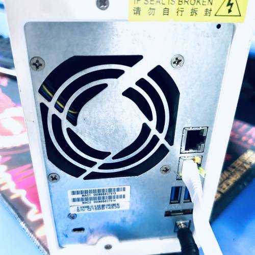 Qnap TS 231 nas 私雲 vpn server 連 1.5T x2