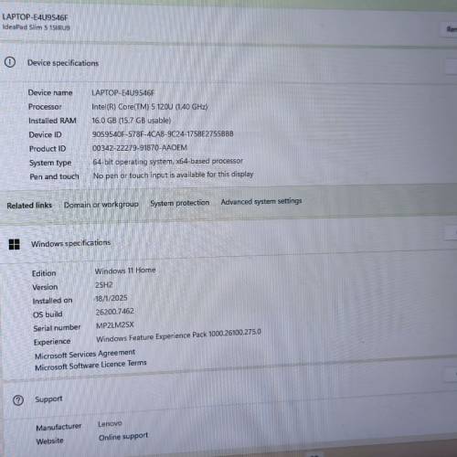 Lenovo Slim 3 15RU9 (2024買, 有保養至2026年5月)
