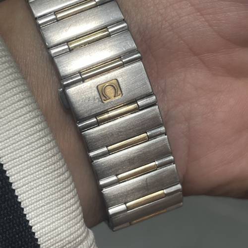 好L靚😍 OMEGA 全自動玫瑰金鋼星座 超靚白面鑽石字 平到笑😂🤣$14800