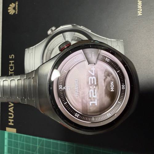 HUAWEI Watch 5 46mm 鈦空銀