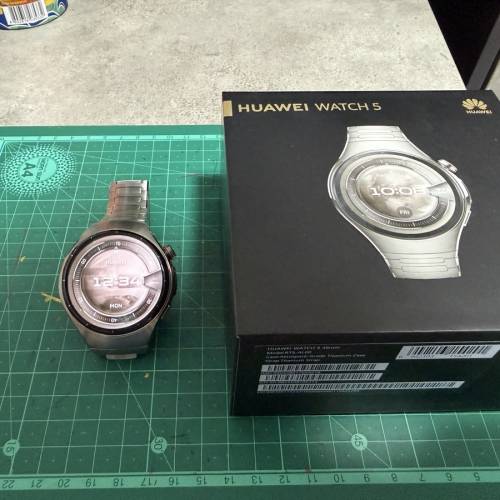 HUAWEI Watch 5 46mm 鈦空銀