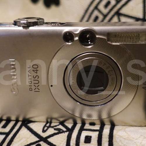 日本制造 港行 Canon Digital IXUS 40 文青系 大熱款 f/2.8大光圈 CCD 網紅機 超級...