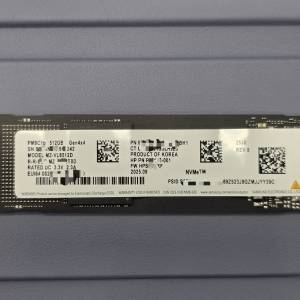 Samsung 512gb Gen 4 SSD
