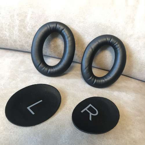 🎧 fits BOSE QC45 QuietComfort 45 Replacement BLACK NEW 全新 代用 耳筒 耳機 ...