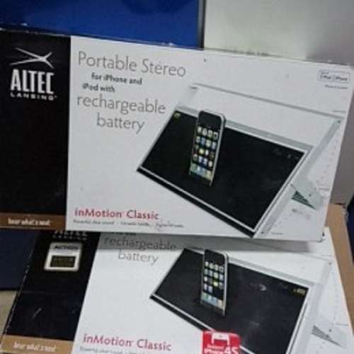 ALTEC LANSING Rechargeable Speaker  USED 手提充电喇叭