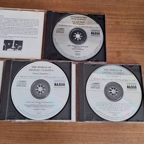 HiFi 發燒友 NAXOS CD 3張