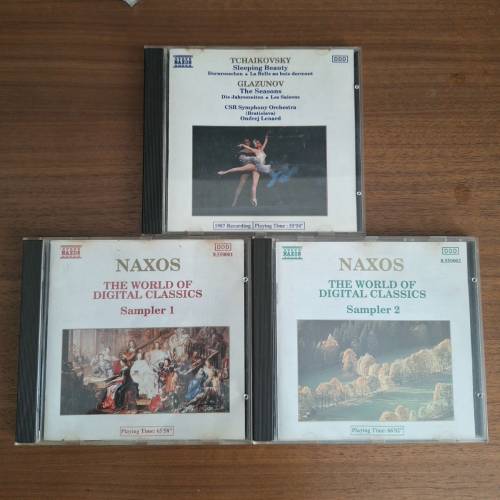 HiFi 發燒友 NAXOS CD 3張