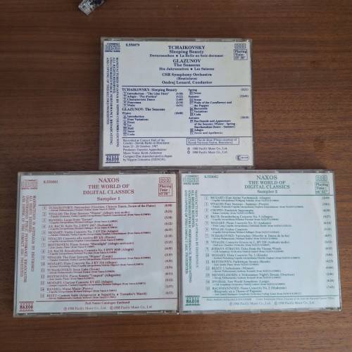 HiFi 發燒友 NAXOS CD 3張