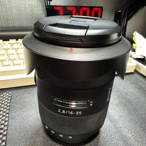 Sony Zeiss Vario-Sonnar T* 16-35mm F2.8 ZA SSM A Mount