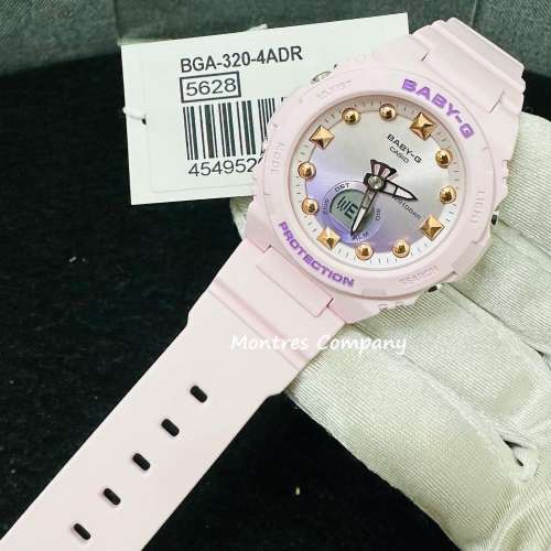 Montres Company 香港註冊公司(33年老店) 卡西歐 CASIO Baby-G 100米防水 粉紅色玫...