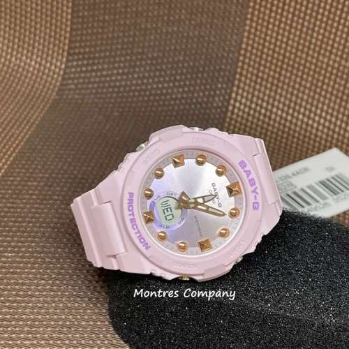 Montres Company 香港註冊公司(33年老店) 卡西歐 CASIO Baby-G 100米防水 粉紅色玫...