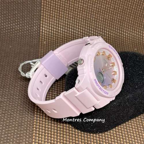 Montres Company 香港註冊公司(33年老店) 卡西歐 CASIO Baby-G 100米防水 粉紅色玫...