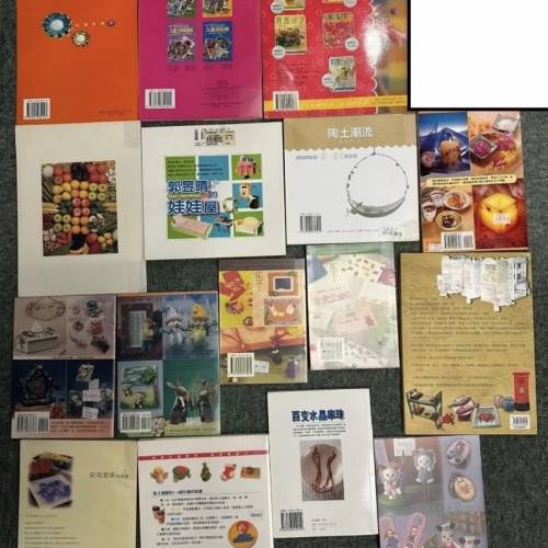 (原價HK$1,100) 極新麵粉花 手工藝 工具書 (16 中, 3 英, 6 泰)   25本 (不單獨出售)