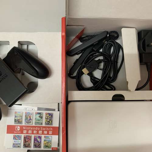 99%New Nintendo Switch OLED 64GB - White 保到21-8-2026