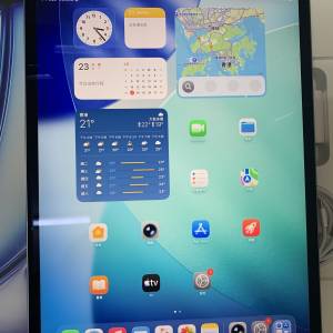 99%New Apple iPad Air 13吋 (M2) (2024) Wi-Fi 256GB 保到14-1-2027 不是原裝盒子...