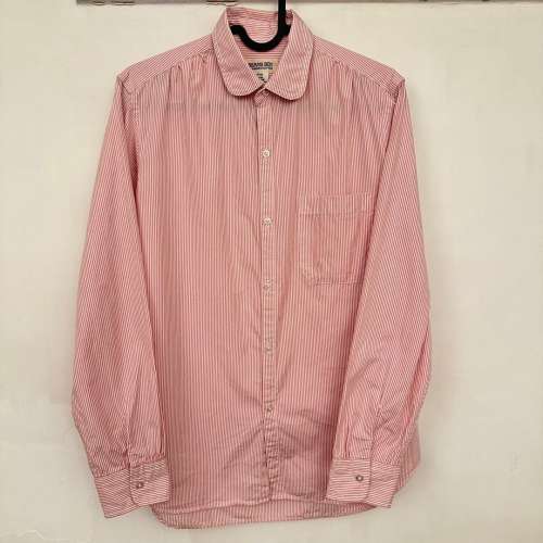 新淨：Beams Boy Pink/White Women&rsquo;s Shirt Free Size - 日本製造 Made in Japan -...