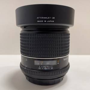 Schneider KREUZNACH F2.8 AF 55mm LS Lens 鏡頭 全片幅 中幅 645 Mamiya Sekor