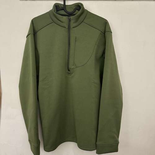 新淨企理：99% 男裝綠色保暖禦寒上衣 Size L
