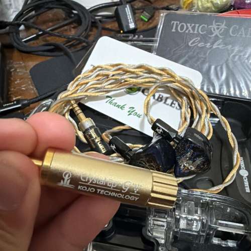 Kinera 海拉 混合單元耳機 + Toxic Cables Cerberus 限量耳機升級線 + Shanling M8T...