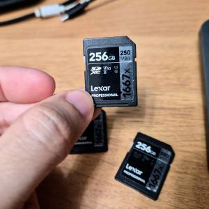 Lexar 256GB UHS-II V60 Professional 1667x U3 SDXC 記憶卡 SD Card NOT sandisk v30