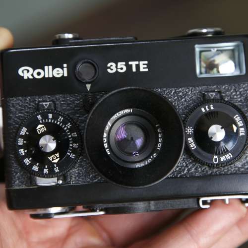 Rollei 35 TE 黑機, 狀態極佳!