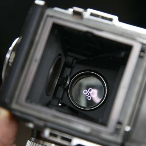Rolleiflex 3.5T Carl Zeiss Teassar f3.5/75mm 雙鏡機 小有極新!!