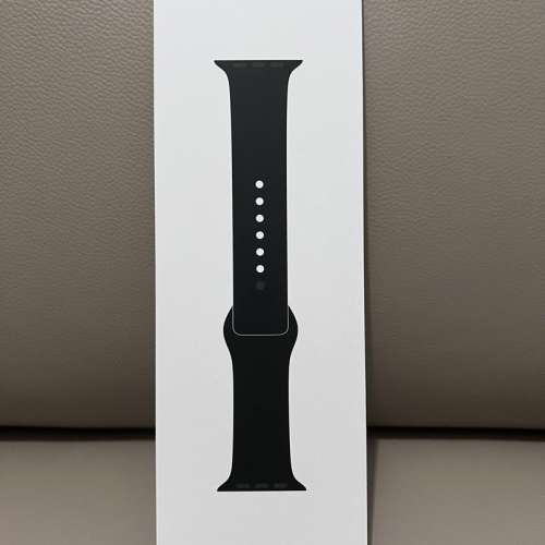 Apple Watch 黑色運動錶帶 black Sport Band - M/L