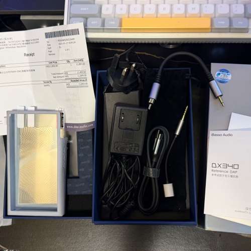 iBasso DX340 連AMP15/16/17/18 和訂製皮套