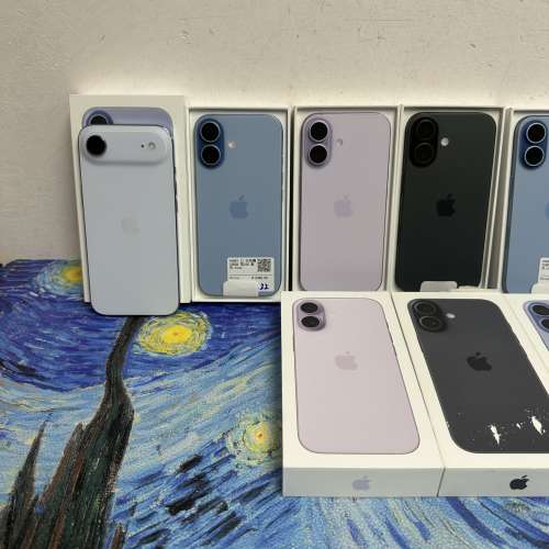 （❤️&zwj;🔥蘋果最新款iPhone17輕薄系列❤️&zwj;🔥）💖Apple iPhone 17💖/香港行貨/藍...