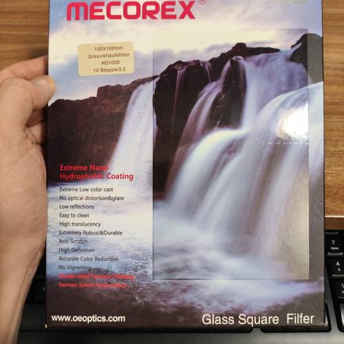 ND1000 Filter 100x100mm 減光鏡 濾鏡 MECOREX