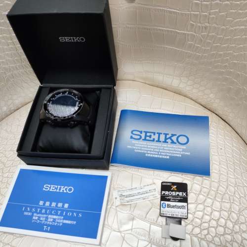 Seiko 罕有 精工光動能 爬山表（H830,48mm）