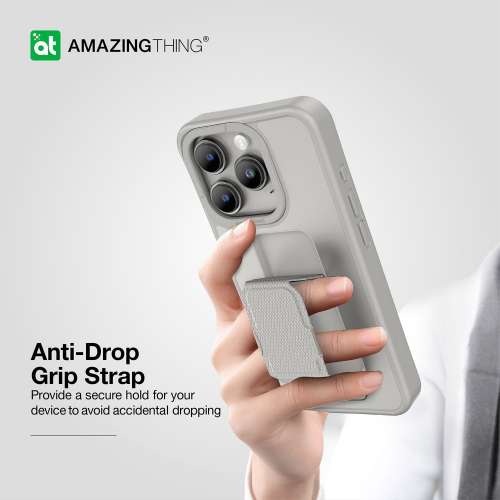 【AmazingThing】15 Pro Matte Pro Holder (NEW) 全新 iPhone 15Pro 磁吸手機殻